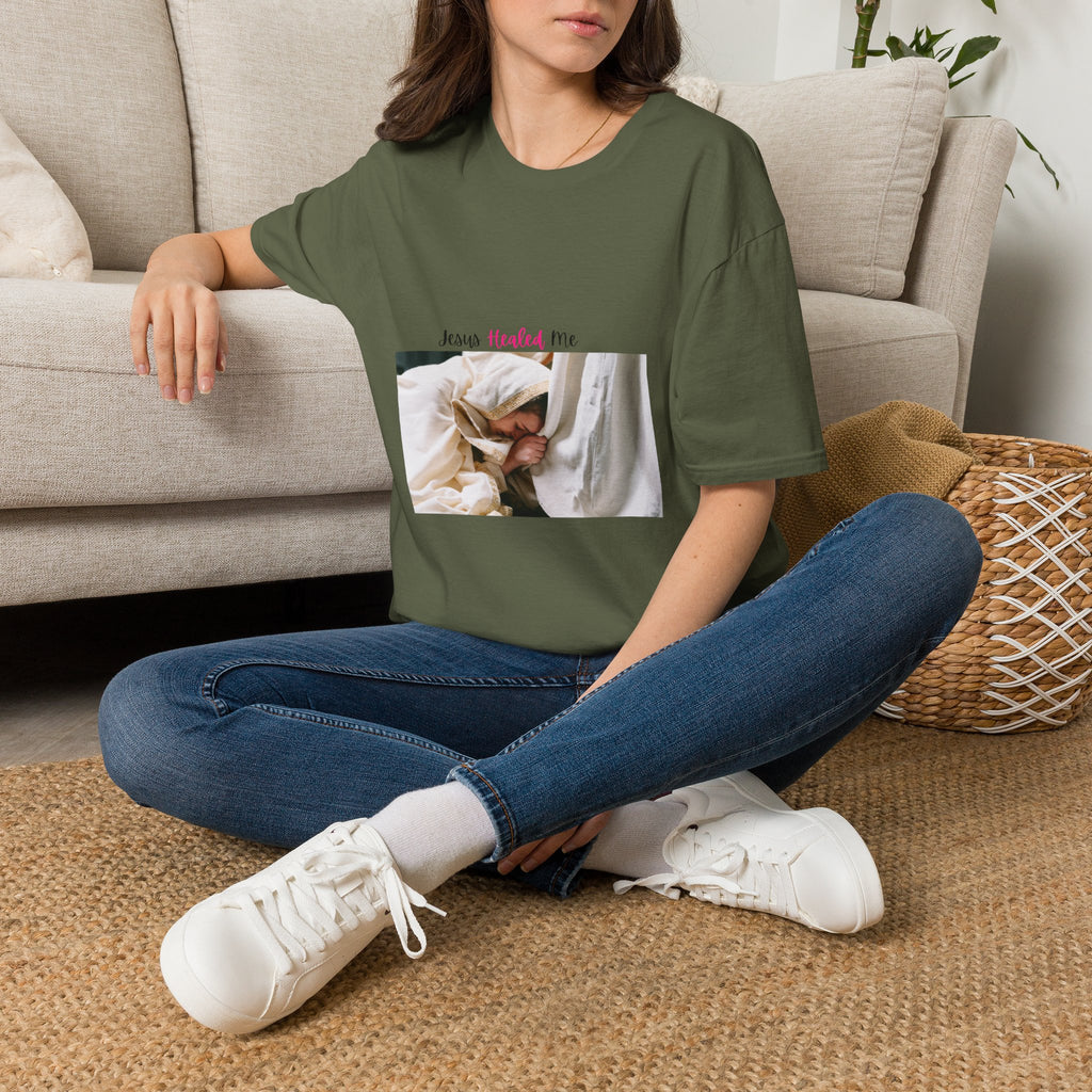 Jesus Heals Cotton T shirt